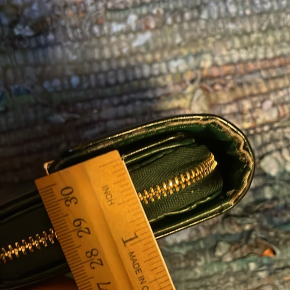 Dune London Green Velvet Wallet - Picture 13 of 13